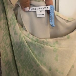 DVF one-shoulder dress